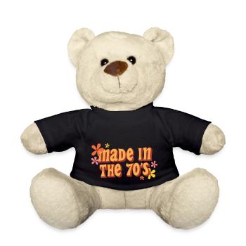 made in the 70s - Teddy - Schwarz - Vorne