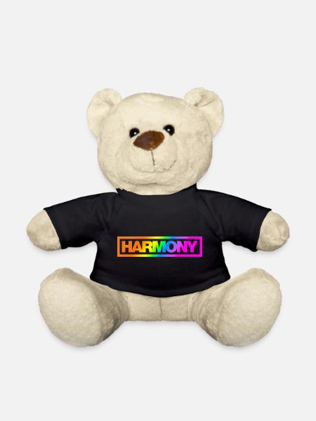 Typo HARMONY Contour Rainbow - Teddy Bear - black