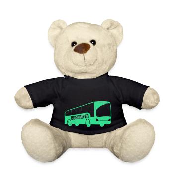 bus busfahren 1 - Teddy - Schwarz - Vorne
