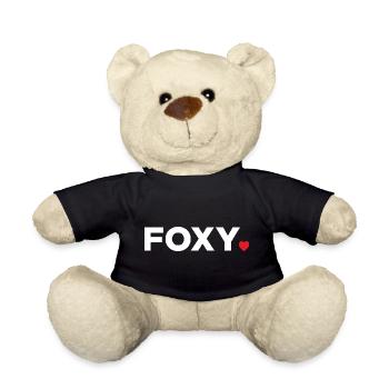 Schlau - Teddy - Schwarz - Vorne