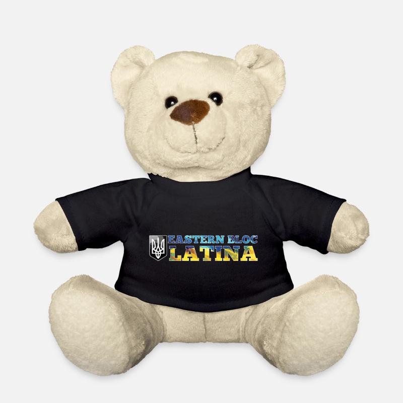 Ostblock Latina Ukrainerin Ukraine Geschenk - Teddy - Schwarz