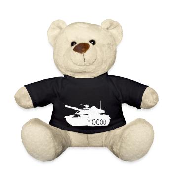 panzer - Teddy - Schwarz - Vorne
