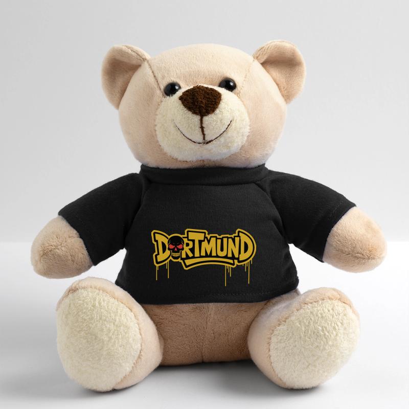 Dortmund Totenkopf Graffiti Teddy