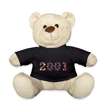Fleurs 2001 - Nounours - noir - Devant