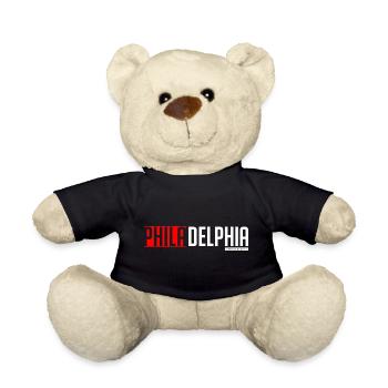 Conception colorée basée sur du texte de Philly et Delta - Nounours - noir - Devant