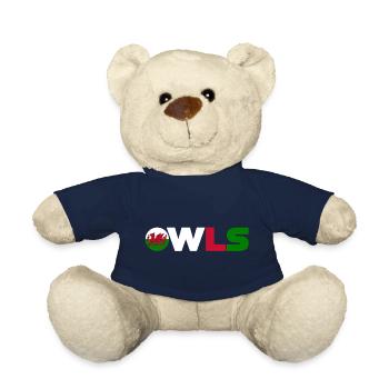 Wales - Teddy Bear - french navy - Front