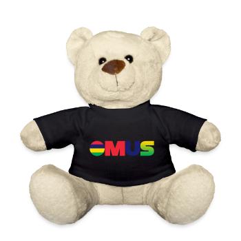 Mauritius - Teddy Bear - black - Front