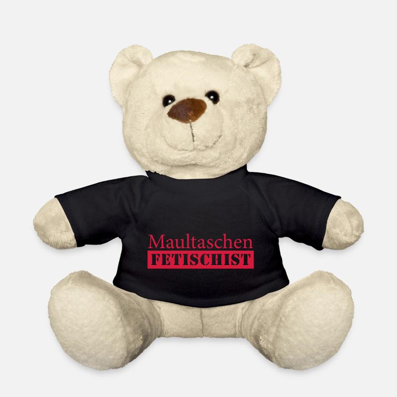 Maultaschen Fetischist - Teddy - Schwarz