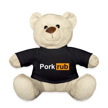 Pork Rub - Drôle de BBQ Grill & Smoker Barbecue Chef - Nounours - noir - Devant