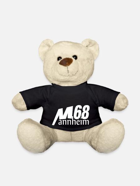 Mannheim Monnem - Teddy - Schwarz