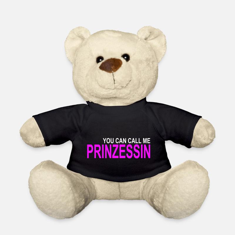 Appelez-moi Princesse - Nounours - noir