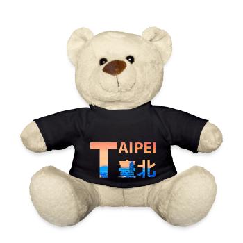 Taipei - Teddy Bear - black - Front