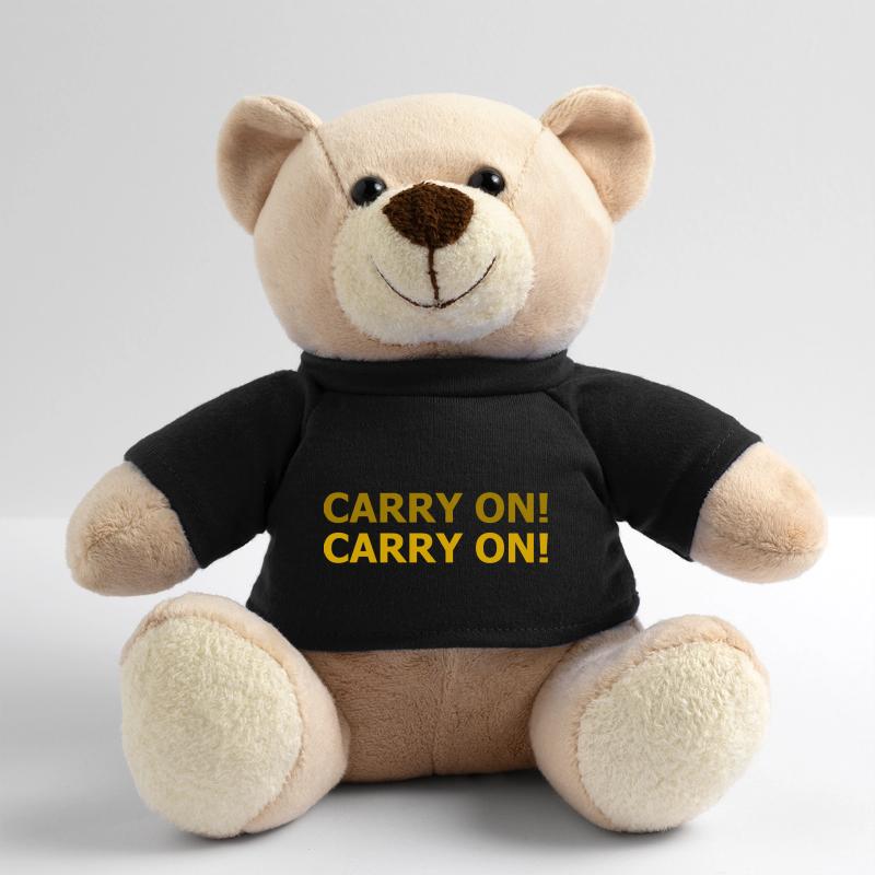 CARRY ON - let's just keep going Teddy Bear