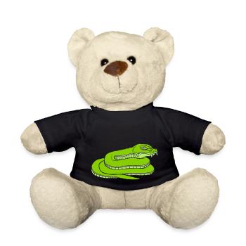 Concevoir un dangereux serpent maléfique - Nounours - noir - Devant