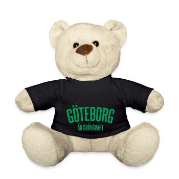 Göteborg est noir verdâtre - Nounours - noir - Devant