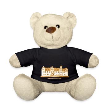 Glauchau Schloss Hinterglauchau Sachsen Museum - Teddy - Schwarz - Vorne