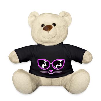 I see you! - Teddy Bear - black - Front