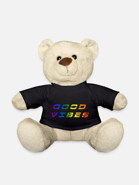 Good Vibrations - Teddy Bear - black