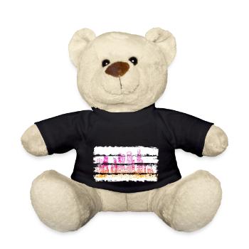 City usa illinois america travel united states - Teddy Bear - black - Front