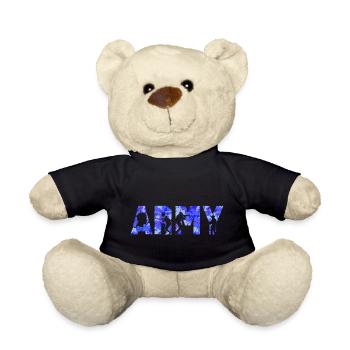 Heer, Militär, Luftwaffe, Marine, Marine, Amerika, USA - Teddy - Schwarz - Vorne