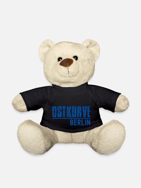 Ostkurve Berlin Fußball - Teddy - Schwarz