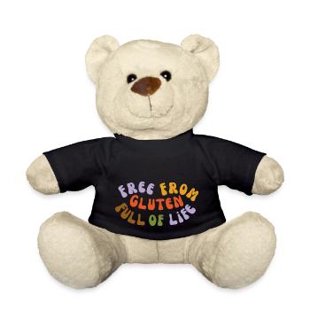 Free from gluten full of life V.2 - Teddy - Schwarz - Vorne