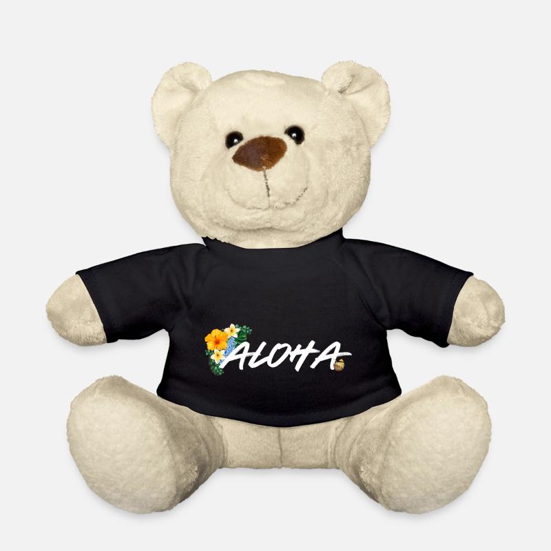 Aloha Watercolor - Teddy - Schwarz