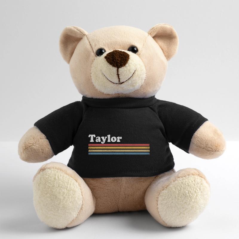 Taylor Name Personalized Birthday Christmas Teddy