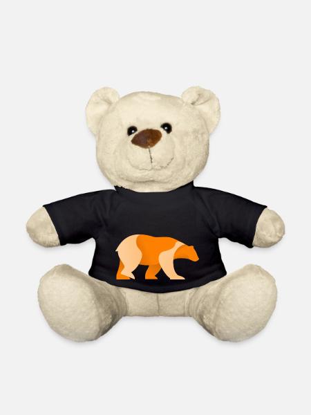 Bear Logo - Teddy Bear - black