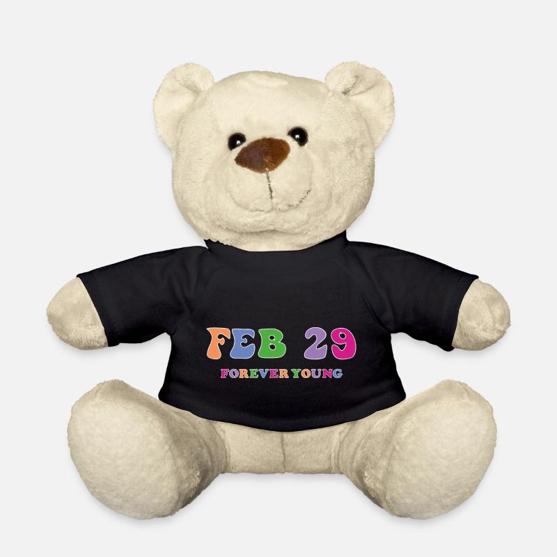 29 February Forever Young - Teddy Bear - black