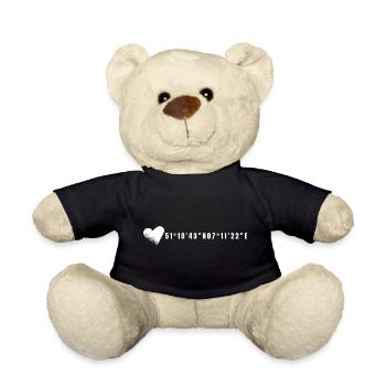 les coordonnées de Remscheid Herz - Nounours - noir - Devant