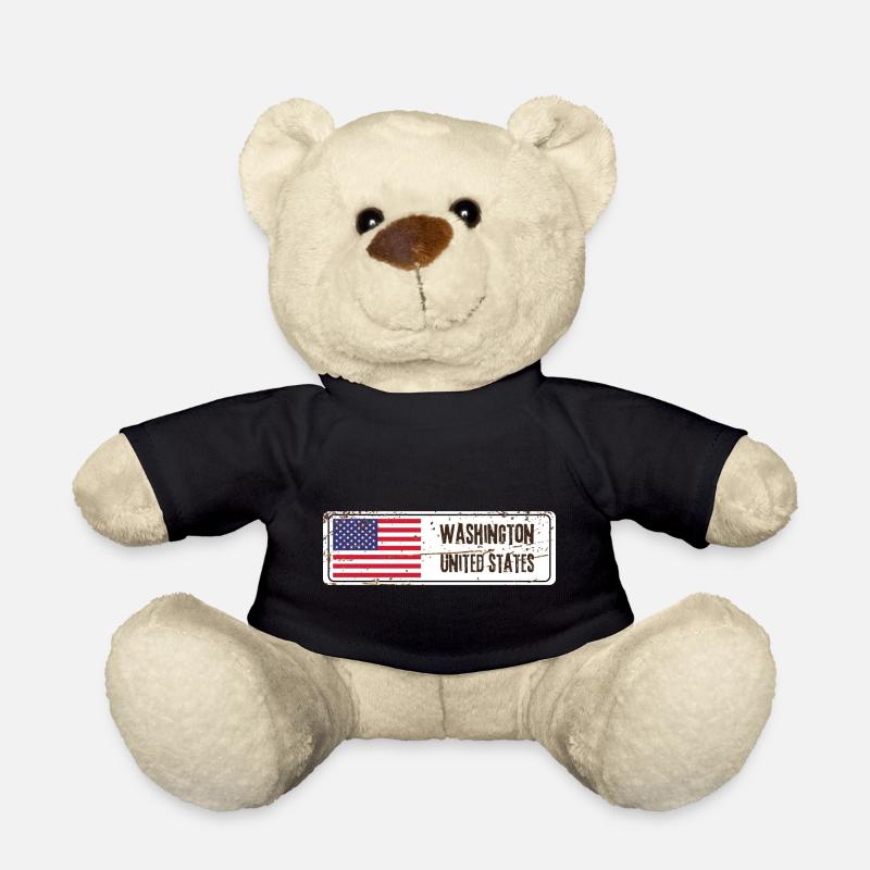 Washington, États-Unis - Nounours - noir