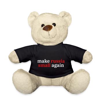 make russia small again - Teddy - Schwarz - Vorne