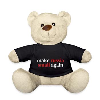 make russia small again - Teddy - Schwarz - Vorne