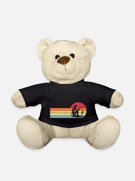 Pêche Pêcheurs Pêche - Nounours - noir
