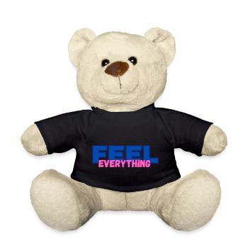 FEEL everything - Teddy - Schwarz - Vorne