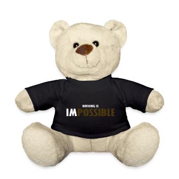 NICHTS IST UNMÖGLICH - Teddy - Schwarz - Vorne