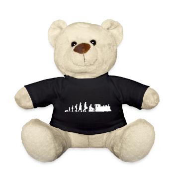 Eisenbahnfreund Development - Teddy Bear - black - Front
