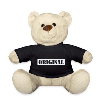 Original - Teddy Bear - black - Front