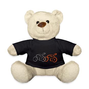 cyclisme - Nounours - noir - Devant