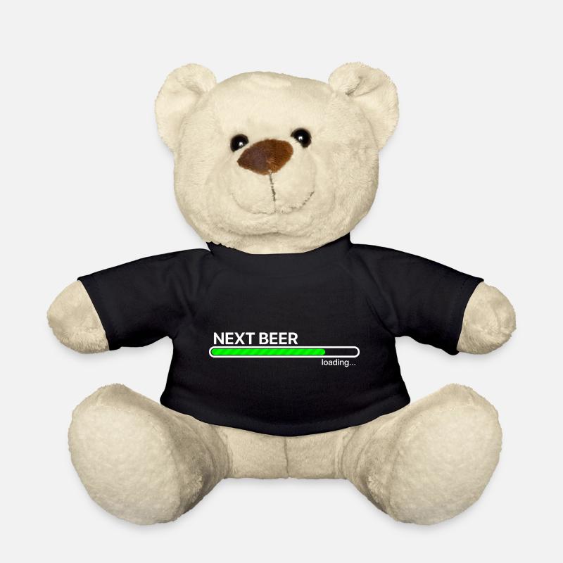 next beer loading white - Teddy Bear - black