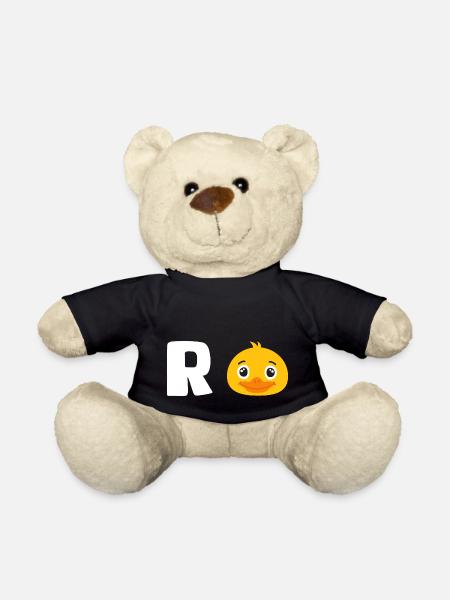 Rente Ente Ruhestand Pension Frührente Geschenk - Teddy - Schwarz