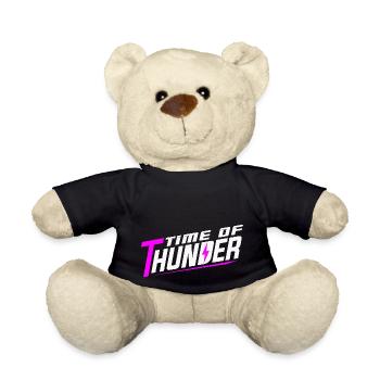 PINK POWER - Teddy - Schwarz - Vorne