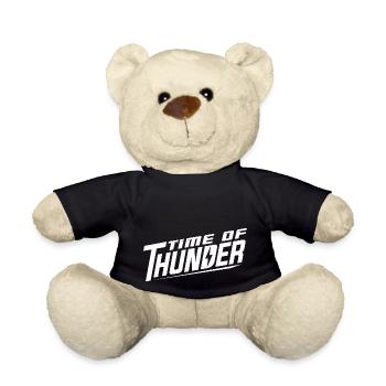 Time of Thunder CLASSIC B&W - Teddy Bear - black - Front