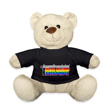 TEAM:BRAUT (Pride-Version) - Teddy - Schwarz - Vorne