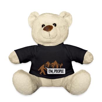 Zitat ew people Bigfoot - Teddy - Schwarz - Vorne