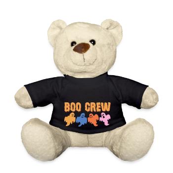 Lustige Halloween Geister Crew - Boo Crew - Teddy - Schwarz - Vorne
