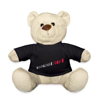 I prefer not to - Teddy Bear - black - Front
