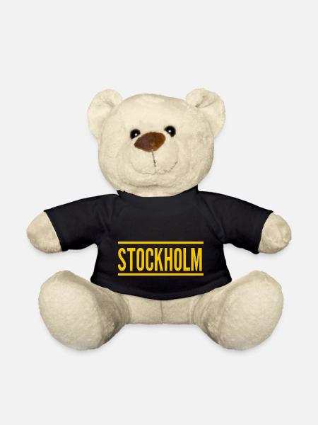 Stockholm - Nounours - noir