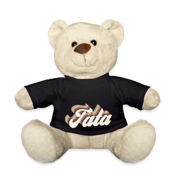 tata vintage - Nounours - noir - Devant